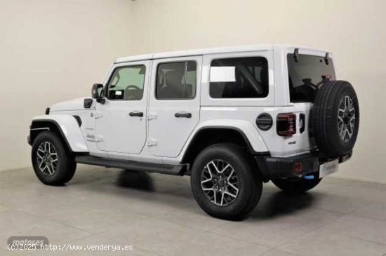 Jeep Wrangler 4p 2.0 380CV Sahara 8ATX E6D de 2022 con 10 Km por 73.300 EUR. en Valencia