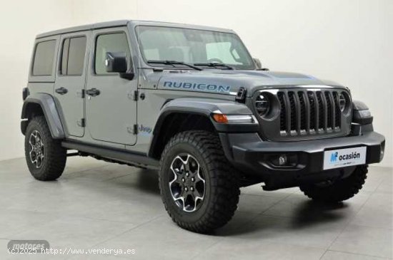 Jeep Wrangler 4p 2.0 380CV Rubicon 8ATX E6D de 2023 por 80.900 EUR. en Valencia