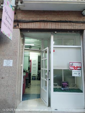  SE ALQUILA PELUQUERIA / LISTA PATA FUNCIONAR / ZONA CAROLINAS - ALICANTE 