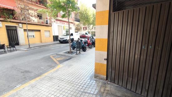 PLAZA PARKING PEGADA AL PASEO GERMANIAS - VALENCIA