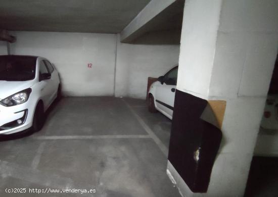 PLAZA PARKING PEGADA AL PASEO GERMANIAS - VALENCIA