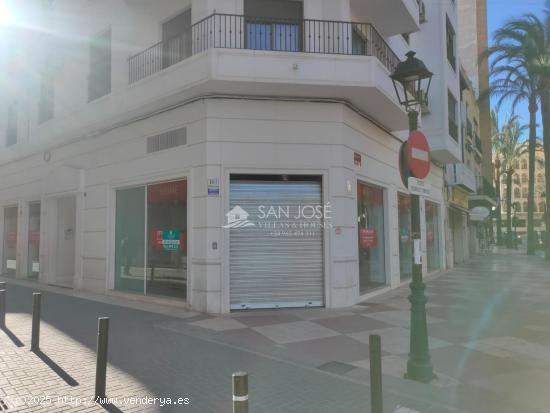  ALQUILER DE LOCAL COMERCIAL EN PLENO CENTRO DE ASPE - ALICANTE 