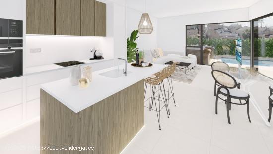 VILLAS PAREADAS DE OBRA NUEVA EN ORIHUELA COSTA - ALICANTE