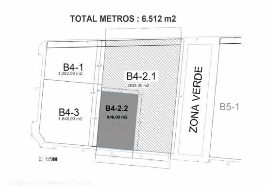 Solar urbano en Venta en Piles Valencia