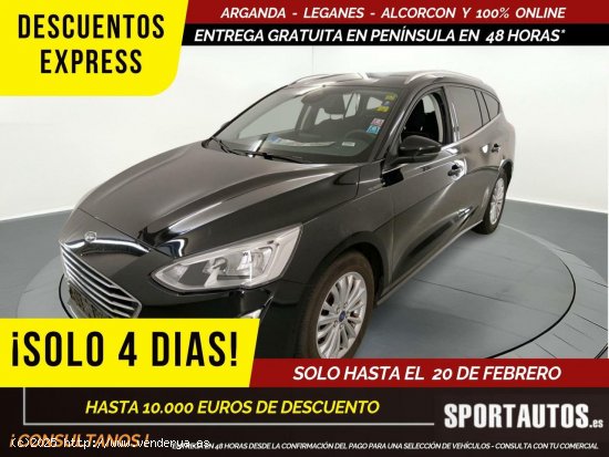  Ford Focus CLIPPER 1.0 ECOBOOST TITANIUM FAMILIAR - LEGANES 