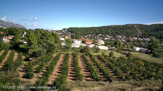 Parcela en venta en Orba (Alicante)