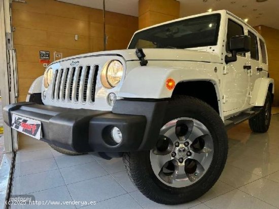  Jeep Wrangler 2.8crd Sahara Aut. de 2018 con 89.000 Km por 36.900 EUR. en Barcelona 