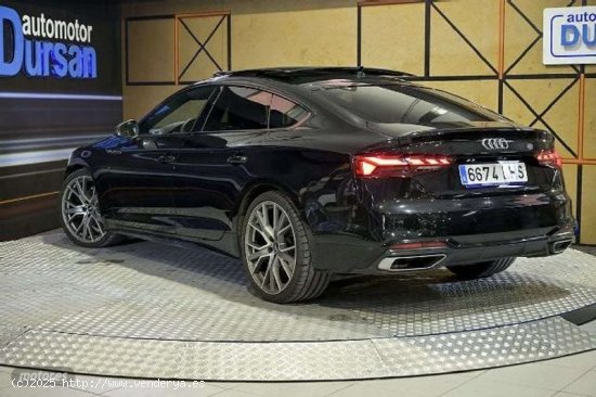 Audi A5 Sportback 40 Tdi S Line S Tronic de 2020 con 61.214 Km por 32.890 EUR. en Madrid