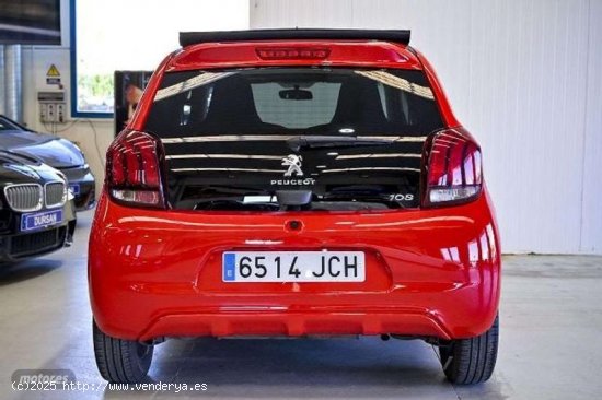 Peugeot 108 Top 1.0 Vti Allure Etg5 de 2015 con 118.985 Km por 9.990 EUR. en Madrid