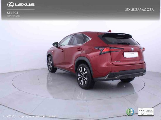 Lexus NX 2.5 300h F Sport 4WD Panorámico + Pack Protección - Zaragoza