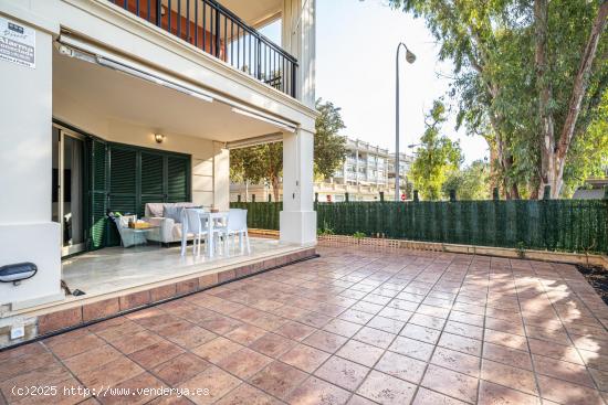 Planta baja con terraza, parking y trastero en Ciudad Jardín - BALEARES