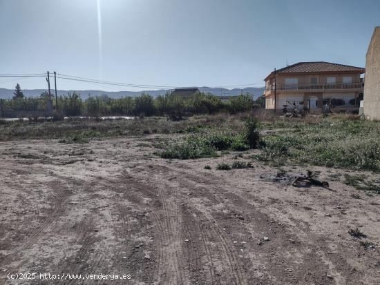 ¡Se vende en Aljucer Terreno urbanizable con 1529 metros de parcela! - MURCIA