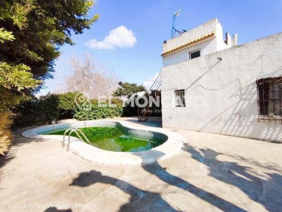 Fantástica casa con terreno junto a la localidad de Benejúzar, Alicante, Costa Blanca - ALICANTE