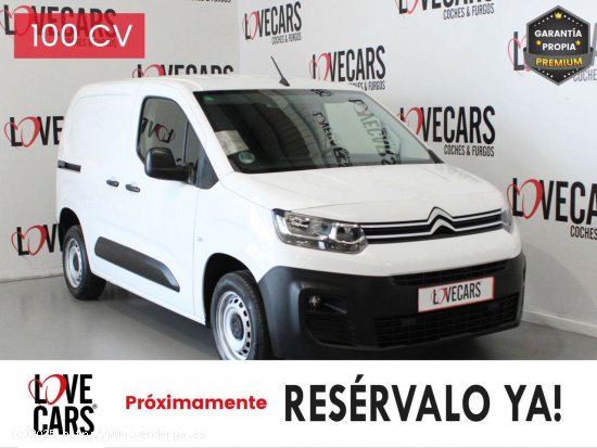  Citroën Berlingo BlueHDi 100 S&S TALLA M VAN CONTROL 100 - VIgo 