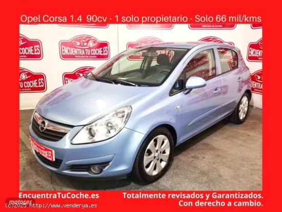  Opel Corsa 1.4 Enjoy 90CV de 2007 con 66.115 Km por 6.490 EUR. en Tarragona 