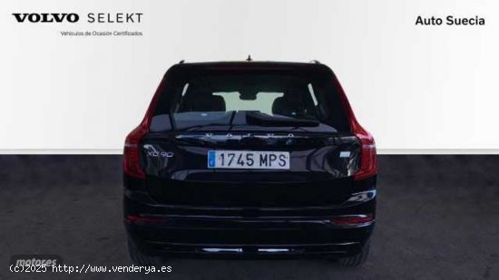 Volvo XC 90 XC90 Recharge Plus, T8 AWD Hibrido enchufable, Electrico/Gasolina, Dark, 7 Plaza de 2024