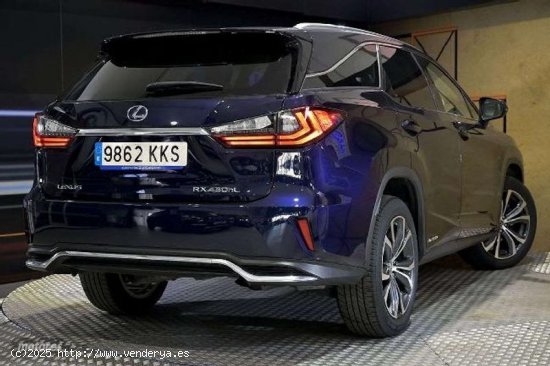 Lexus RX 450h L Executive Tecno 4wd de 2018 con 106.731 Km por 46.500 EUR. en Madrid