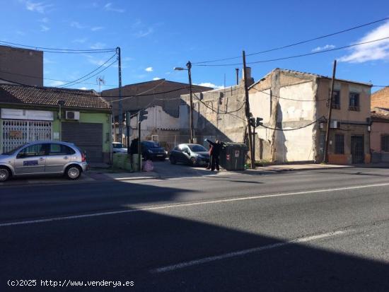 SE VENDE TERRENO URBANIZABLE EN CRTA. DE ALCANTARILLA, MURCIA - MURCIA