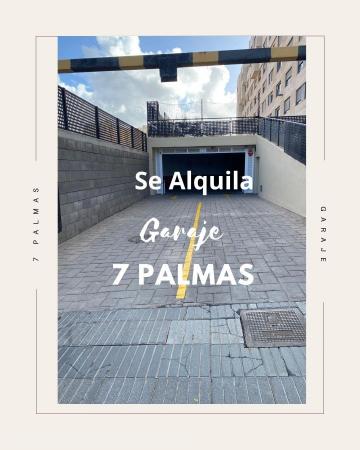  ¡Plaza de garaje en alquiler en 7 Palmas! - LAS PALMAS 