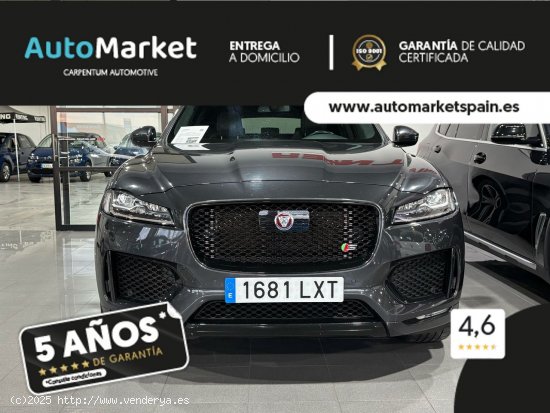 Jaguar F-Pace Jaguar F-Pace 3.0 D S 4WD Aut. 300Hp ... Pano LED-Xenon Navi Sport-Leather Camera Keyl