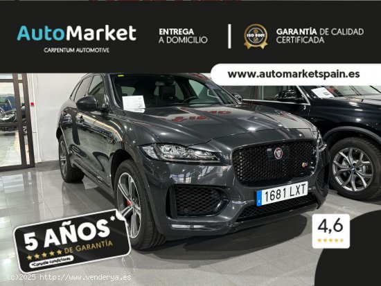 Jaguar F-Pace Jaguar F-Pace 3.0 D S 4WD Aut. 300Hp ... Pano LED-Xenon Navi Sport-Leather Camera Keyl