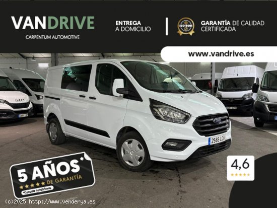  Ford Transit Custom DOBLE CABINA MIXTO 6 PLAZAS 2.0TDCI 130CV - Lugo 