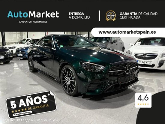  Mercedes Clase E Cabrio 450  FORMATIC AMG CABRIO - Lugo 