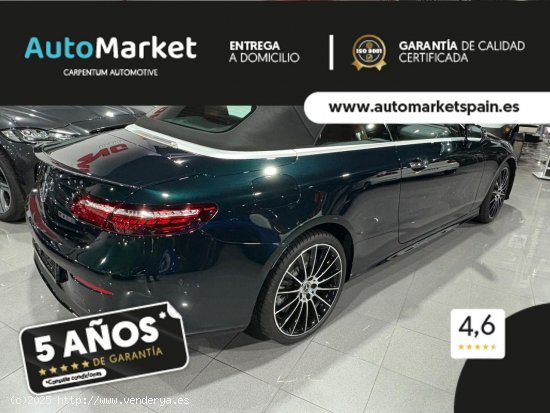 Mercedes Clase E Cabrio 450  FORMATIC AMG CABRIO - Lugo