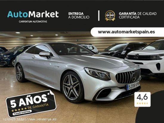  Mercedes Clase S COUPE 63 AMG  s  63 s amg 4matic s + 9g tronic 4 matic s  9g tronic biturbo 615cv - 