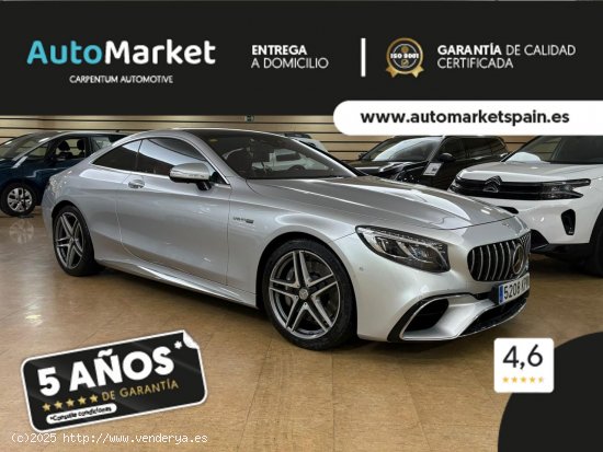 Mercedes Clase S COUPE 63 AMG  s  63 s amg 4matic s + 9g tronic 4 matic s  9g tronic biturbo 615cv -