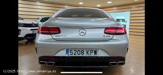 Mercedes Clase S COUPE 63 AMG  s  63 s amg 4matic s + 9g tronic 4 matic s  9g tronic biturbo 615cv -