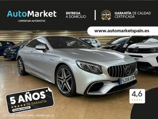 Mercedes Clase S COUPE 63 AMG  s  63 s amg 4matic s + 9g tronic 4 matic s  9g tronic biturbo 615cv -