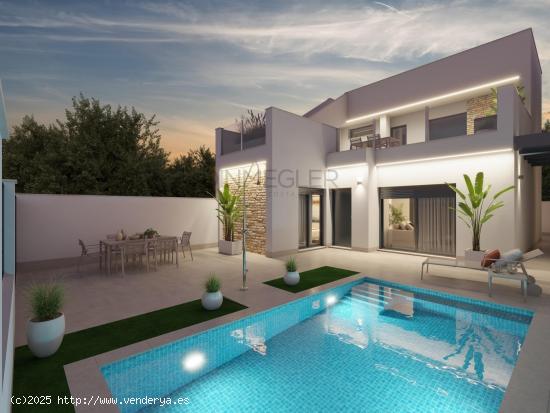 Villas de lujo de nueva construcción con piscina privada en Roda Golf - MURCIA