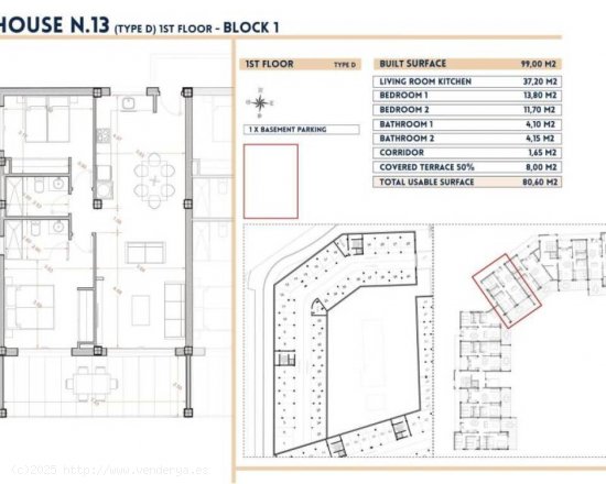 Apartamento en Venta en Alcazares, Los Murcia