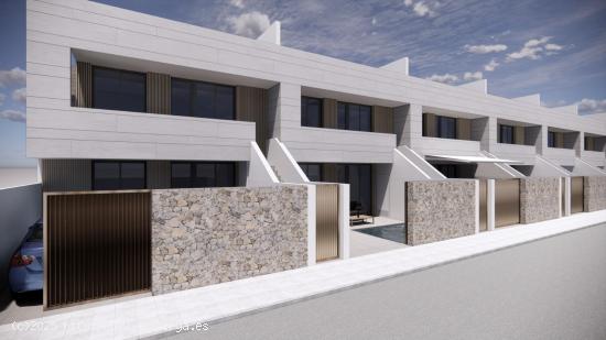 Bungalows de Obra Nueva con Piscina Privada en Santiago de la Ribera - MURCIA