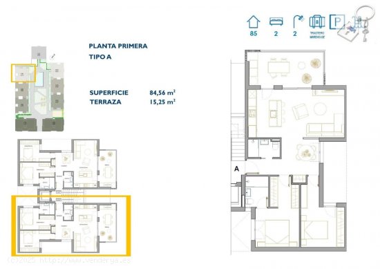 Apartamento en venta a estrenar en San Pedro del Pinatar (Murcia)