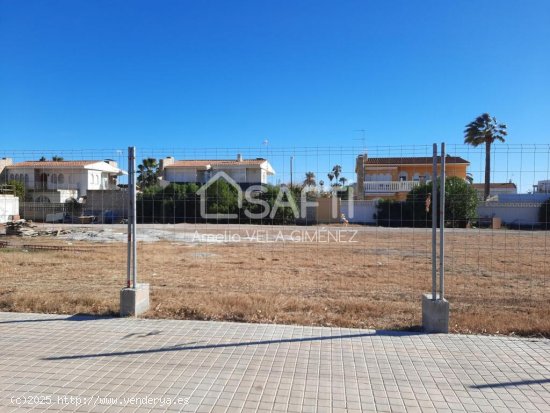 Fabuloso terreno edificable en la playa de Sagunto.