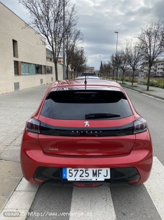 Peugeot e-208 Allure Electrico 136 (100 Kw) de 2023 con 30.000 Km por 25.900 EUR. en Barcelona