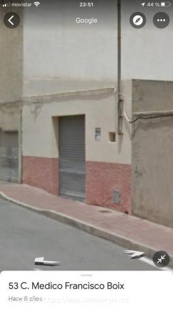 SE VENDE LOCAL /GARAJE/PARA REFORMAR - ALICANTE