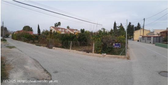 PARCELA URBANA EN CARRIL LOS ESPARZAS, LA ARBOLEJA. - MURCIA