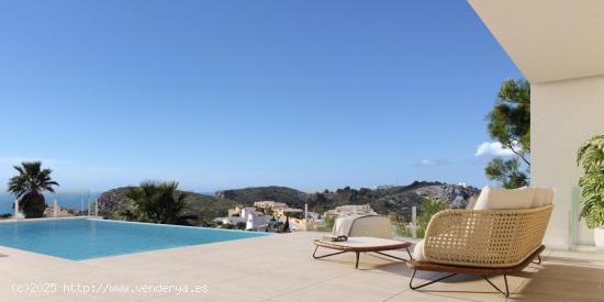 Villa moderna con vistas al mar - ALICANTE