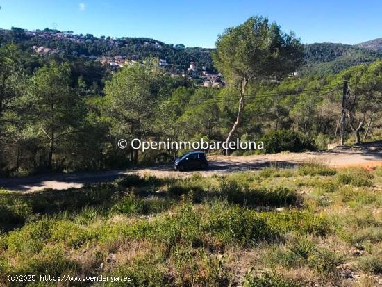 TERRENO URBANO EDIFICABLE EN CANYELLES - BARCELONA