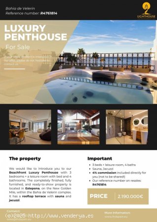 Dúplex en venta en Estepona (Málaga)