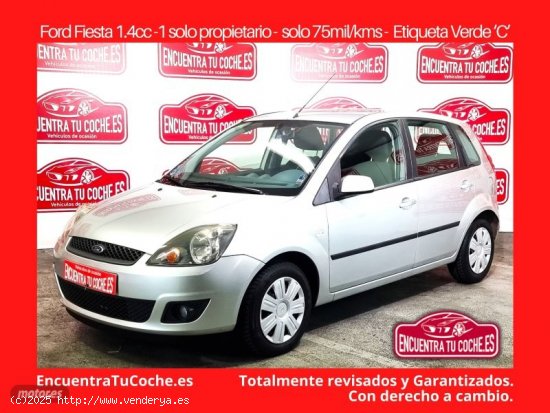  Ford Fiesta 1.4 Ambiente de 2008 con 75.524 Km por 5.490 EUR. en Tarragona 