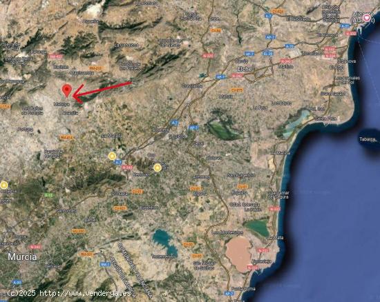 Parcela 4000m - terreno para hacer hasta 3 chalets en Abanilla (Murcia) - MURCIA