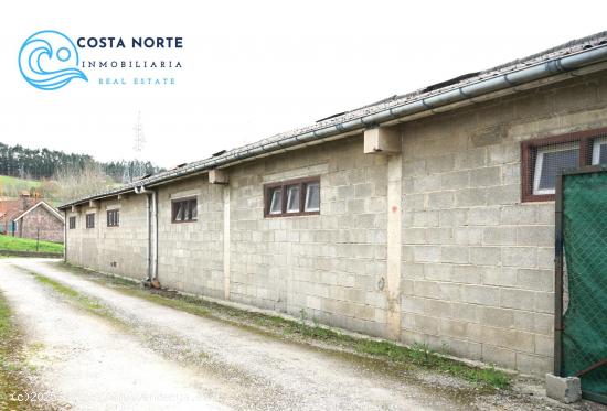 Oportunidad en Reocín Helguera 2 NAVES y Casa independiente  finca 1860 m2 - CANTABRIA