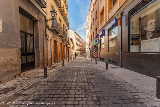 ^**^CÓMODO PISO A DOS CALLES DEL RASTRO EN EL BARRIO DE LAVAPIÉS LISTO PARA ENTRAR E VIVIR O CONTI