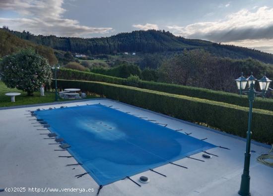 CHALET CON PISCINA Y VISTAS AL MAR EN GOLMAR-CEDEIRA - A CORUÑA