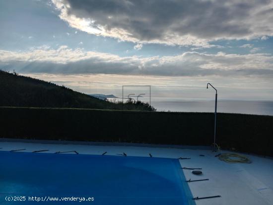 CHALET CON PISCINA Y VISTAS AL MAR EN GOLMAR-CEDEIRA - A CORUÑA