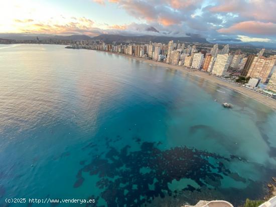 Exclusivo apartamento se halla a un paso entre el cielo y el mar de Benidorm en la playa de Levante 